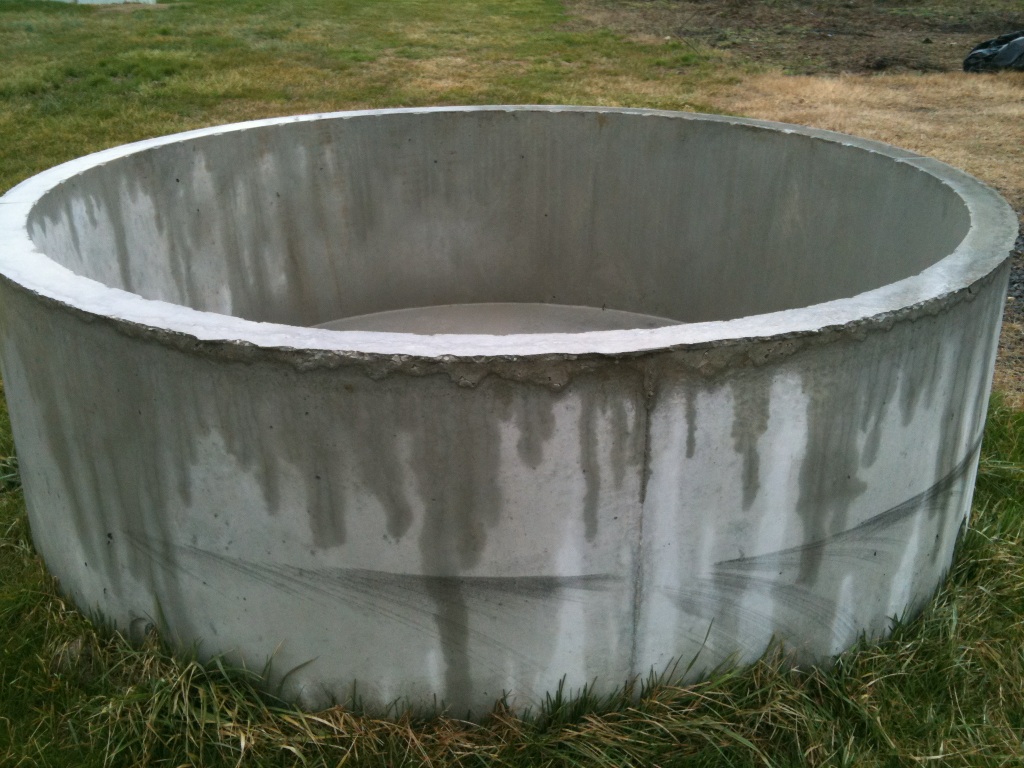 500 gallon concrete waterer